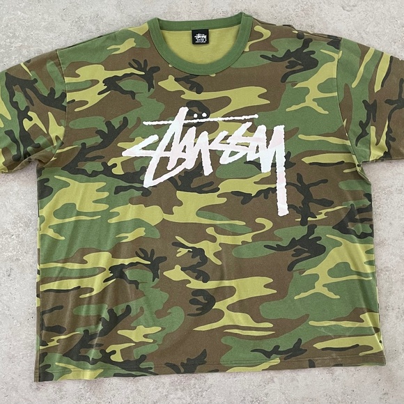 Stussy Other - Stussy T-shirt Camo XXL (used)